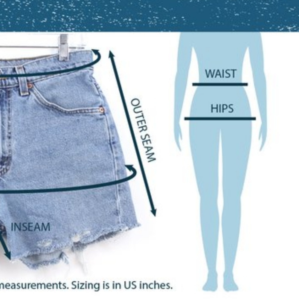 3/$30 // Cut Off Low-Rise Denim Jean Shorts - Picture 6 of 8